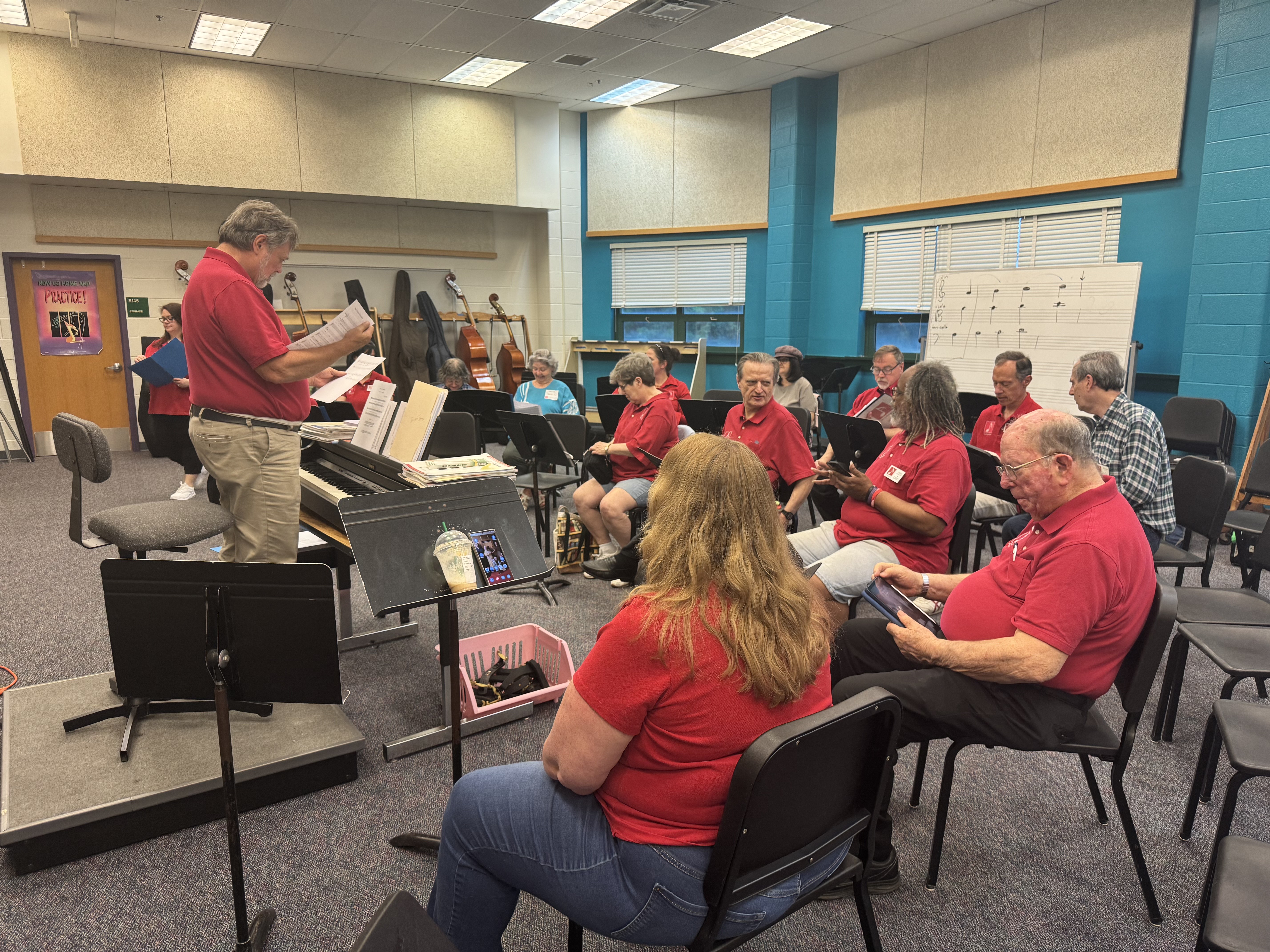 Ready Set Sing, Arlingtones Weekly Rehearsal